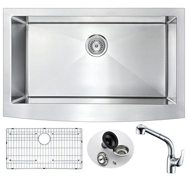 ANZZI ELYSIAN Series KAZ3620-040 Kitchen Sink Kitchen Sink ANZZI